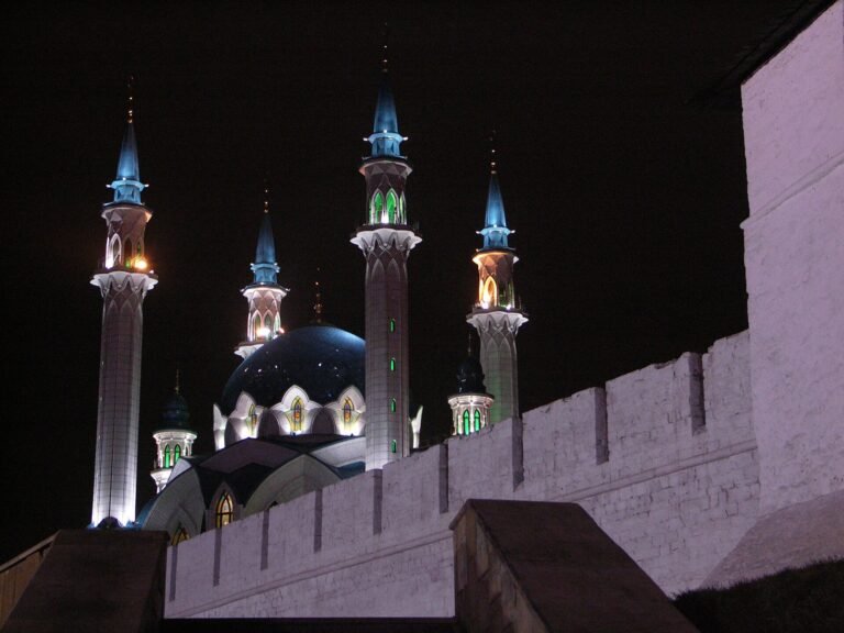 kazan kremlin night
