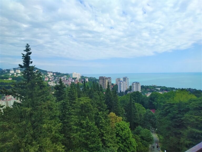 sochi view from cable car